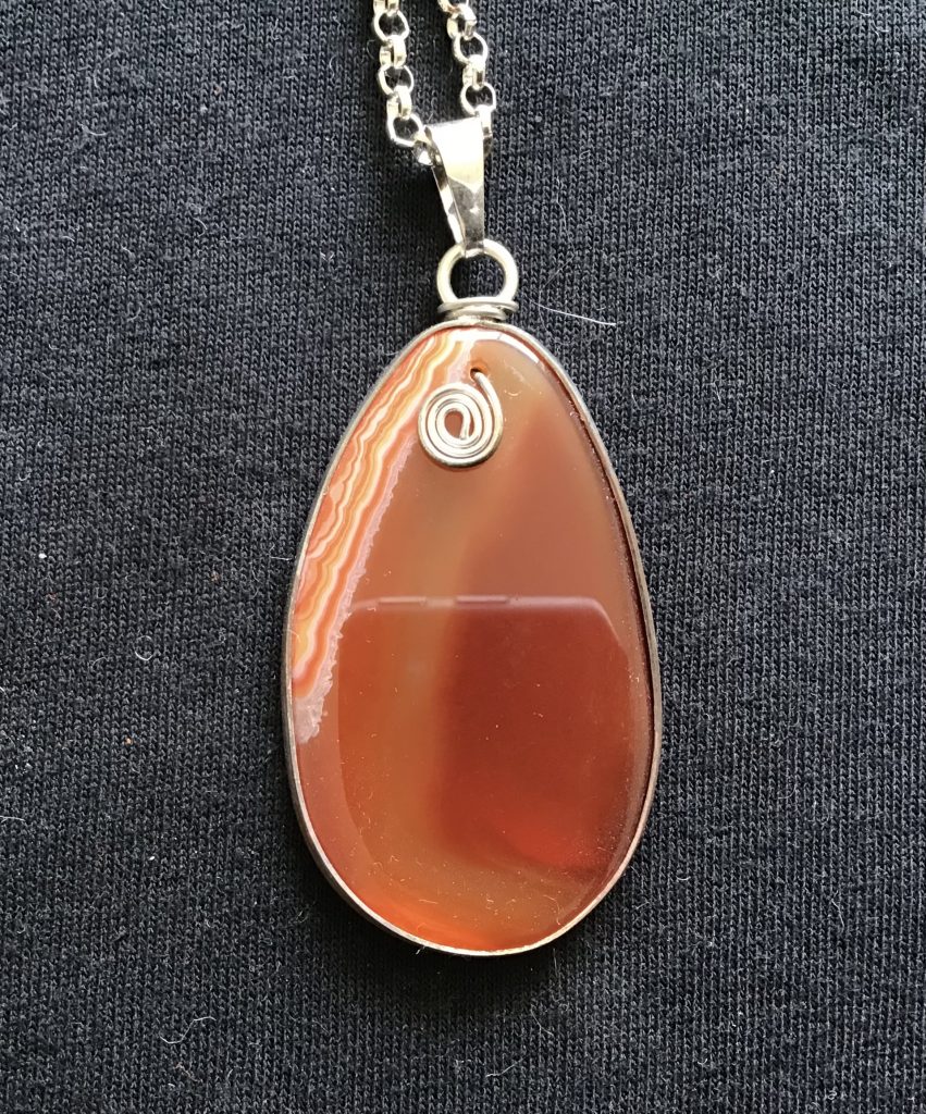 Red Agate Necklace - Legend Logos