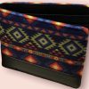 Fleece Patterned Flip Wallet - Image 3